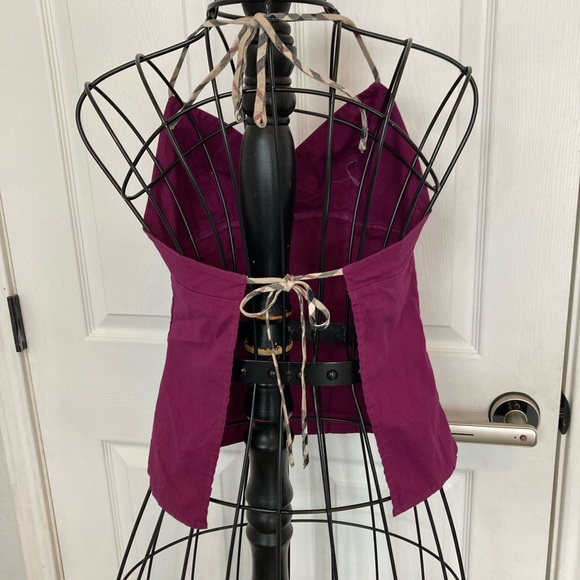 Burberry fuchsia spaghetti strap tank - Picture 4 of 4